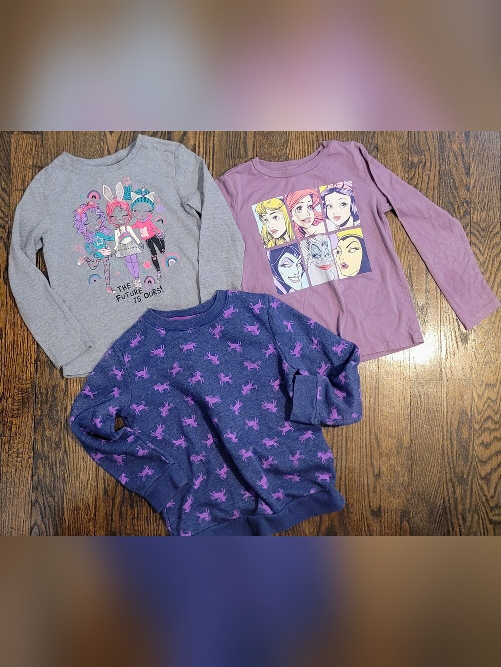 Girls Lot Of Shirts Sz 6